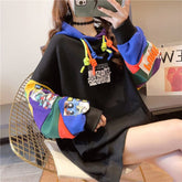 Colorful Graphic Streetwear Hoodie